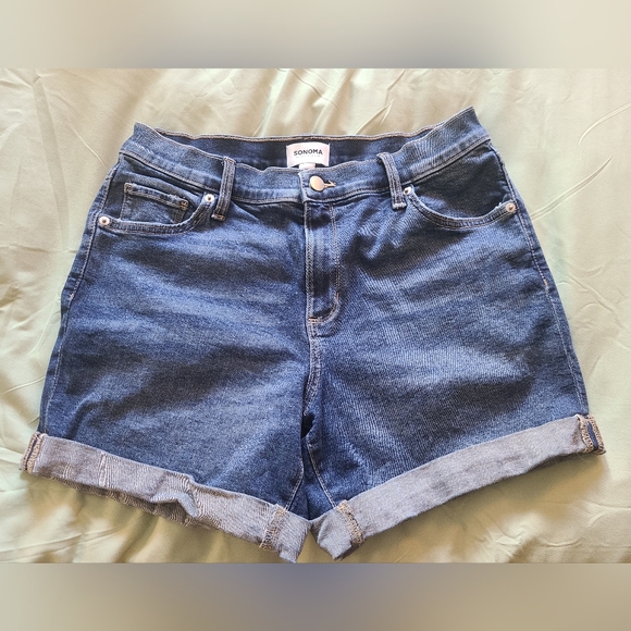 Sonoma Pants - Sonoma Blue Jean Shorts Classic Denim Style